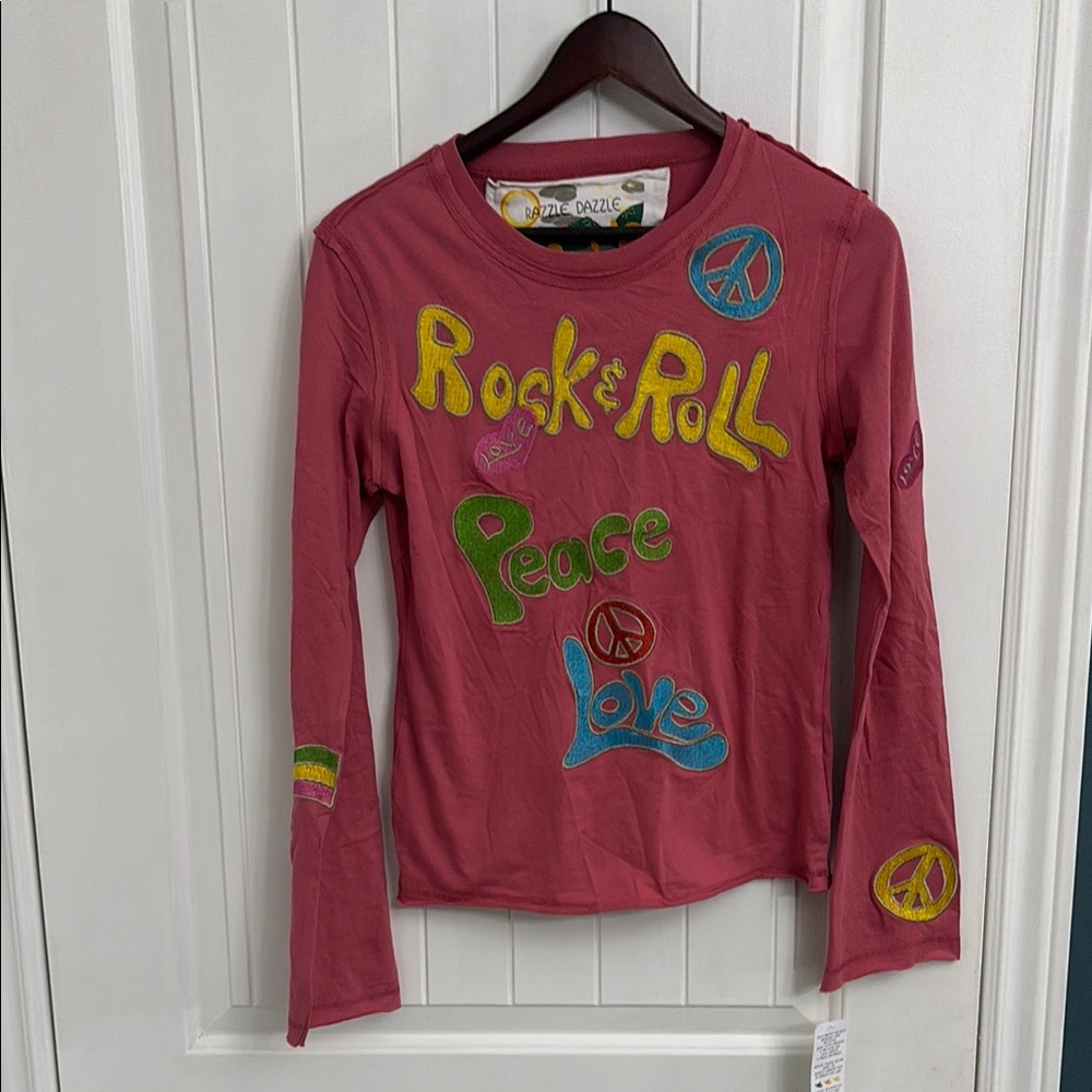 Razzle Dazzle Pink Rock & Roll Shirt BNWT ( Women’s / Kids)
